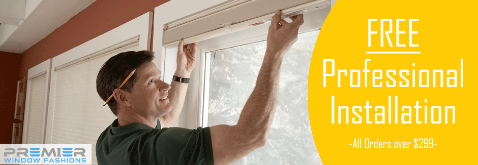 free blinds installation