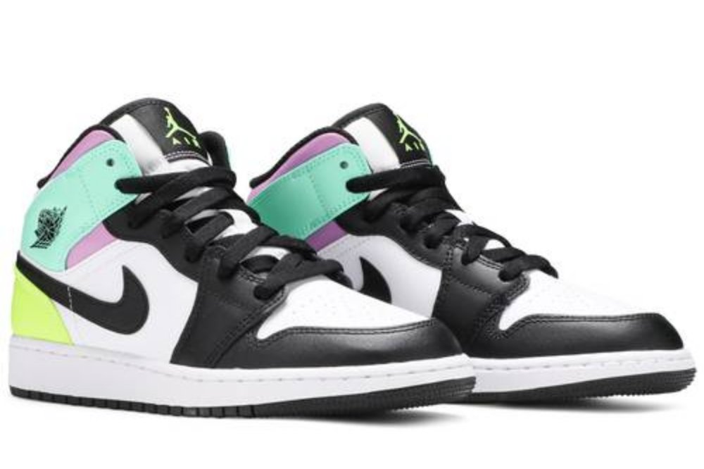 air jordan mid gs pastel