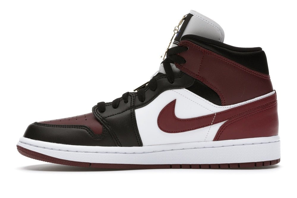 air jordan 1 mid black beetroot