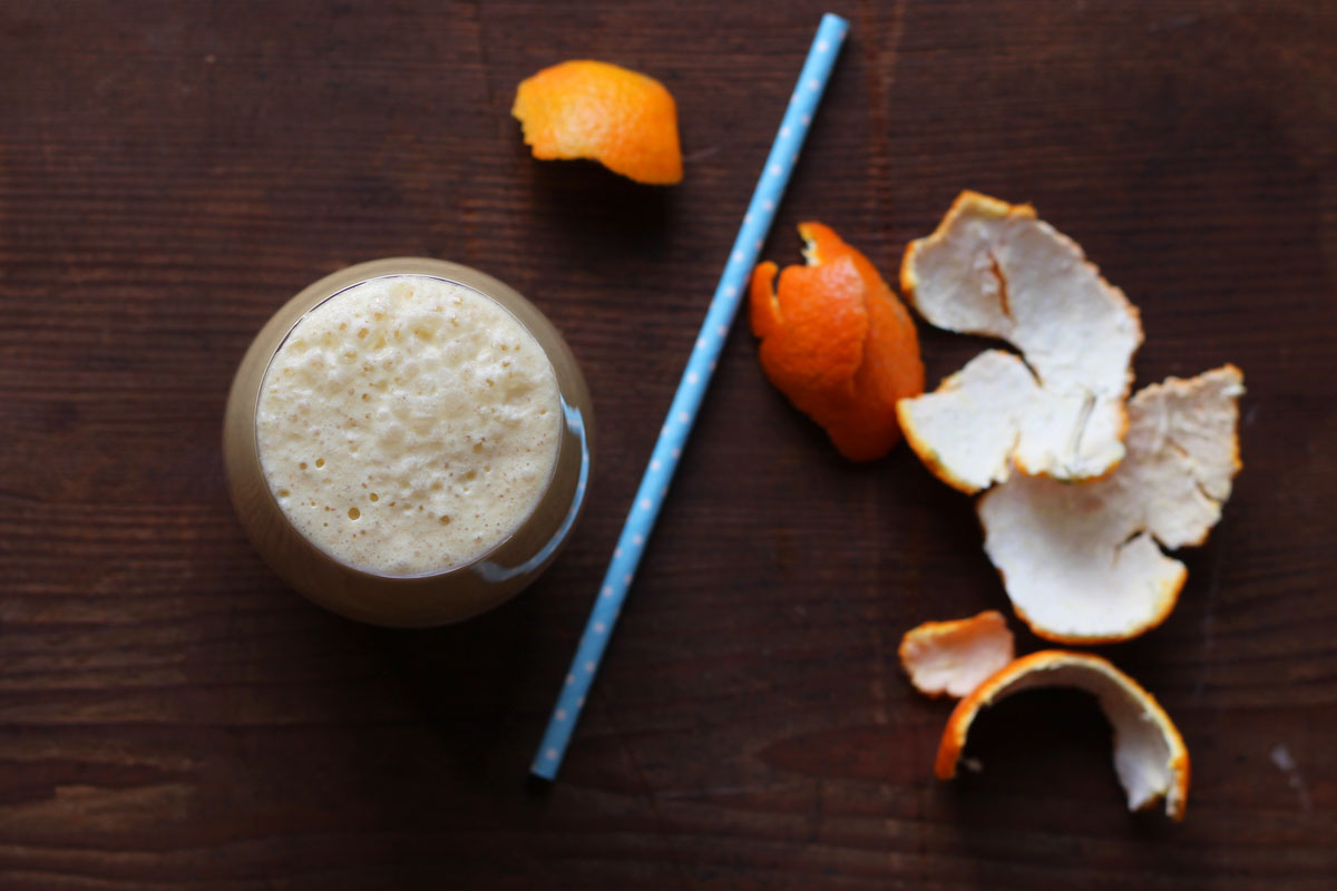 A Spicy Mandarin Smoothie