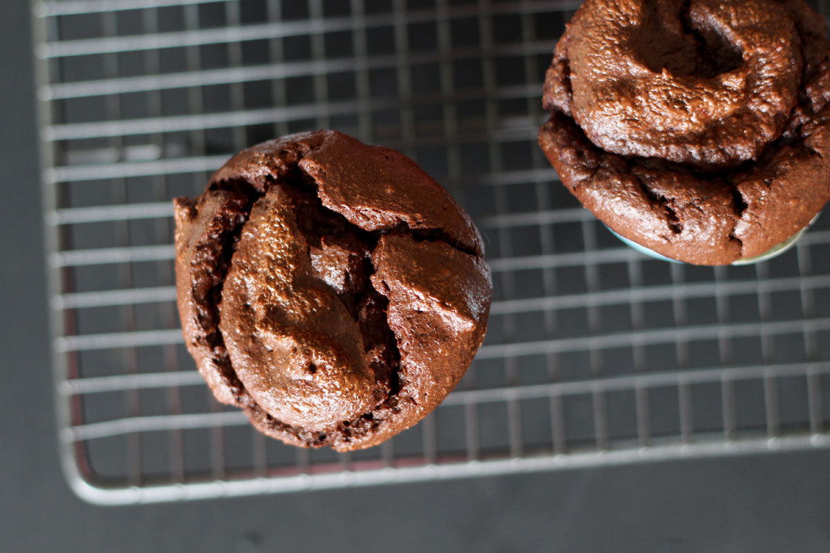 Healthy chocolate muffins