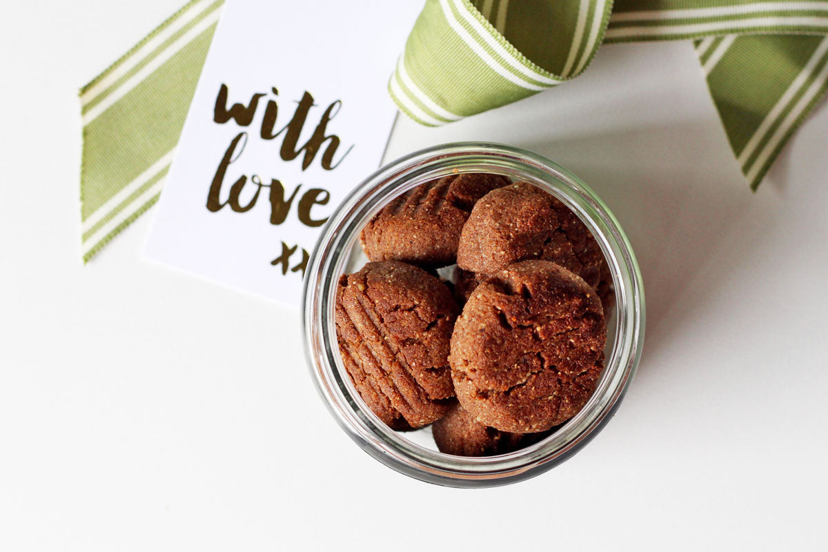 Ginger Cookies with Nut Butter and Teff Flour