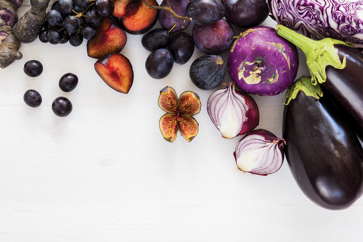 Health benefits purple food
