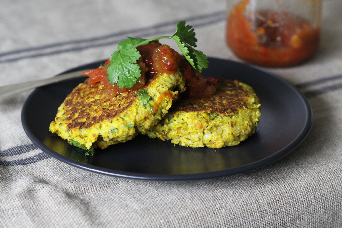 Leftover Vegetable and Quinoa Fritters