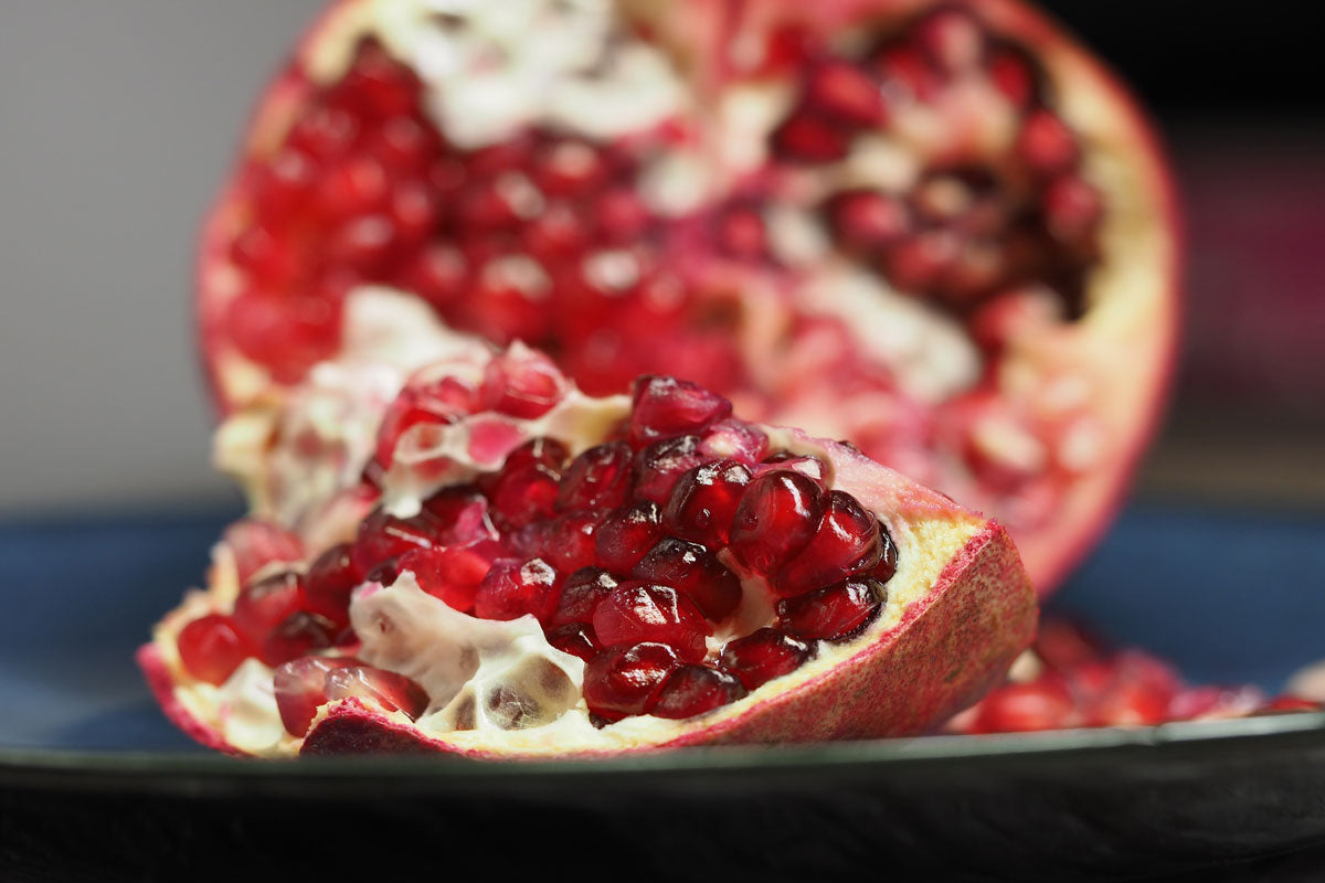 Home made chocolate pomegranate