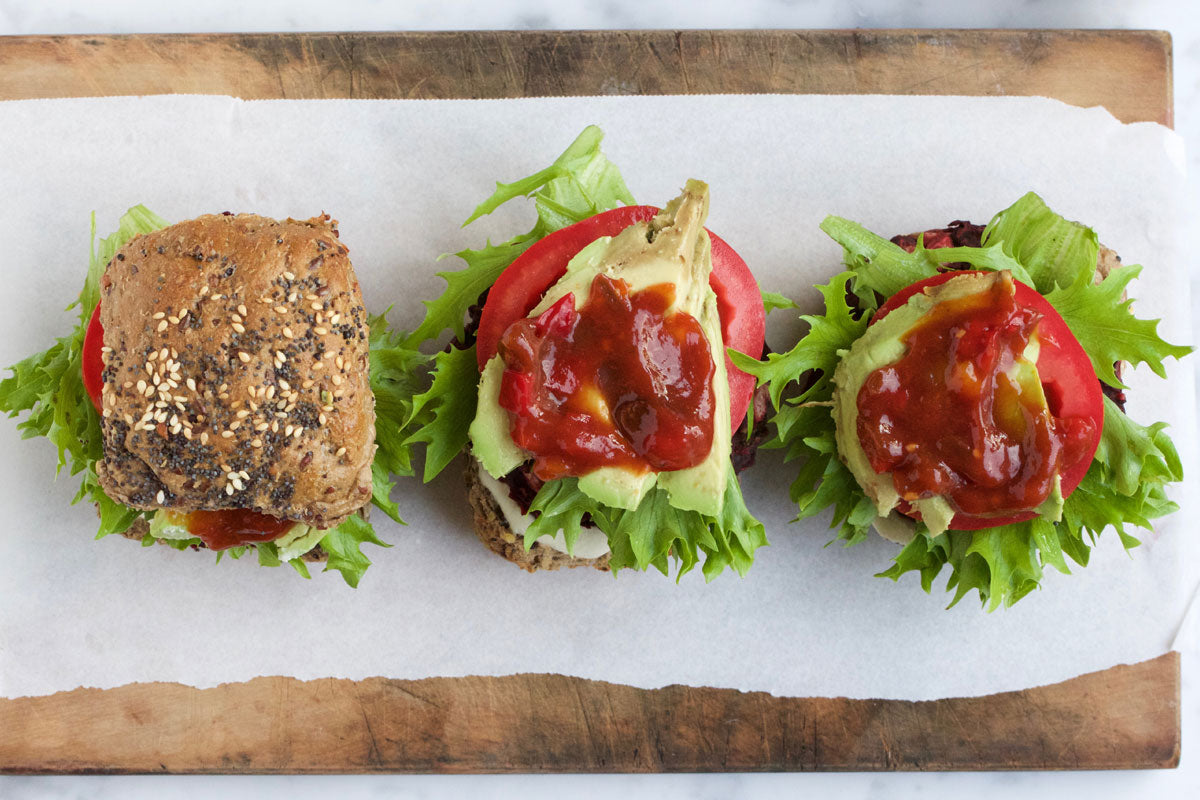 Healthy veggie burger recipe