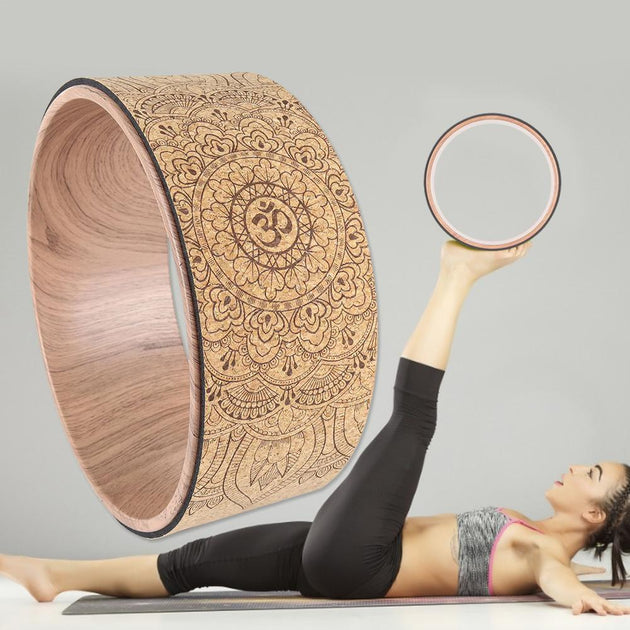 yoga wheel back pain
