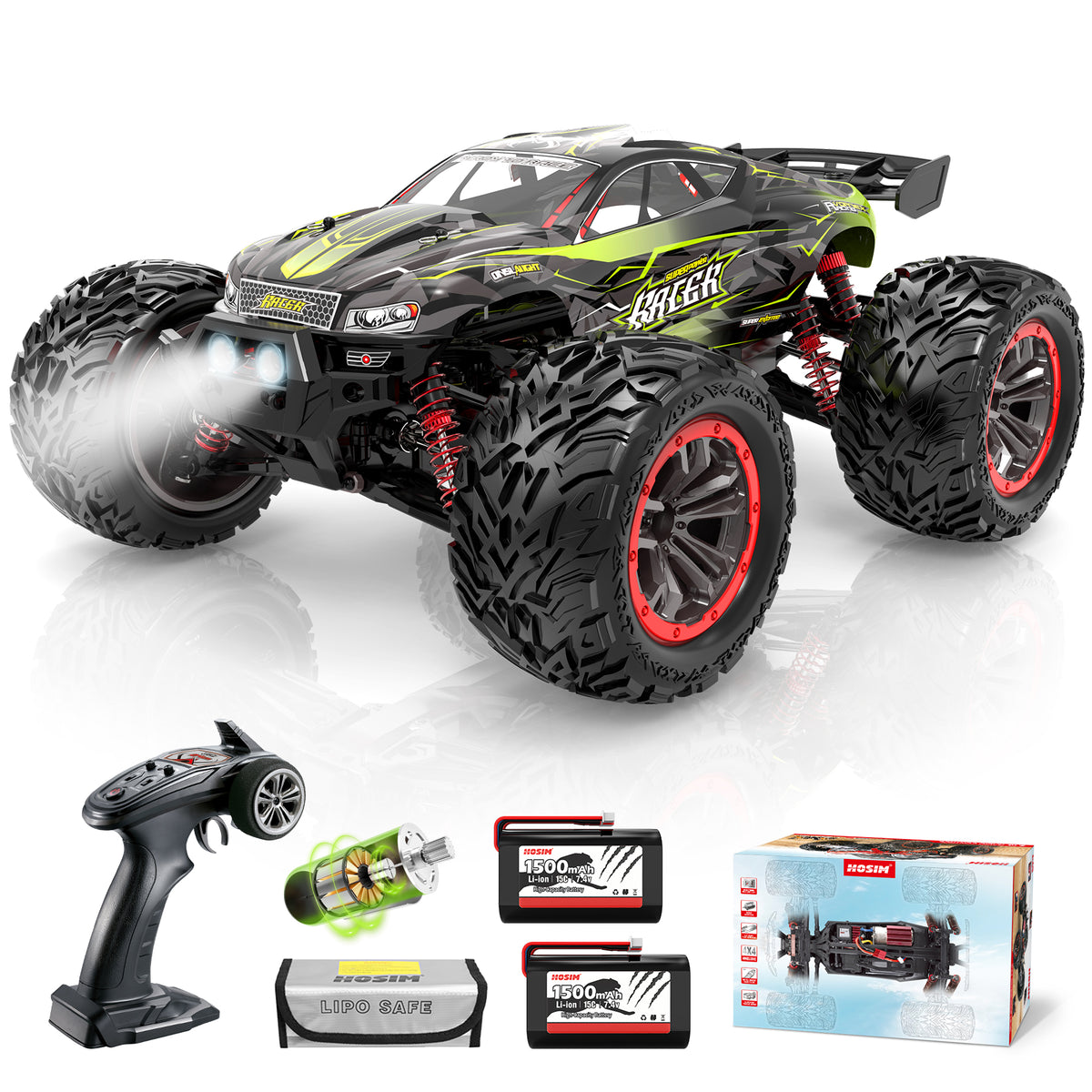 Large Size 1 12 Scale 45km H 4wd 2 4ghz Monster Truck 9156 Green Hosimhobby,Thai Sweet Chili Sauce