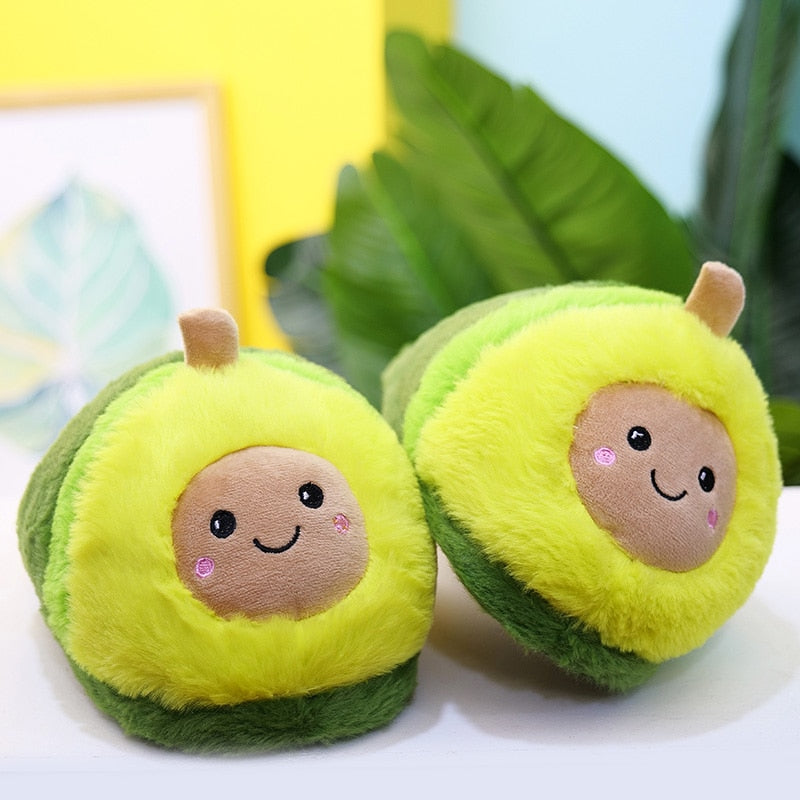 kawaii avocado plush