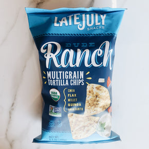 Late July Organic Dude Ranch MultiGrain Tortilla Chips 156g
