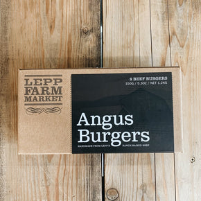 Lepp Angus Burgers 8 pack