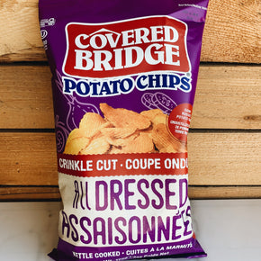 Covered Bridge All Dressed Crinkle Chips 170g