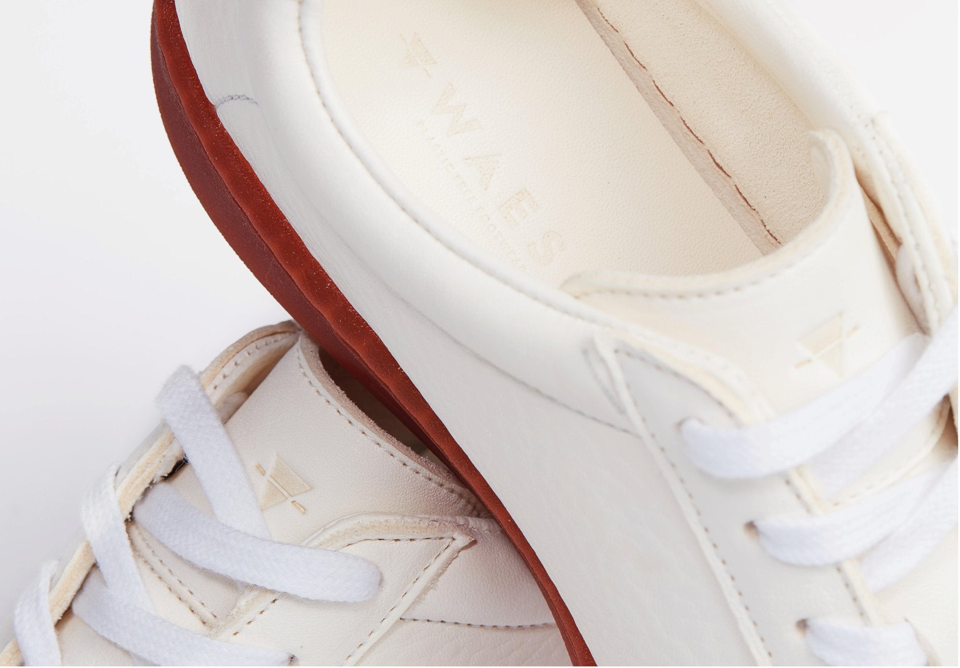 sustainable white trainers