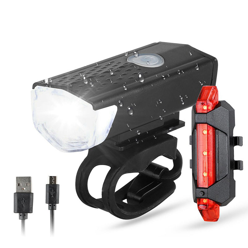 Oorlogsschip Korst Geavanceerd Pro Sport Lights LED Fietsverlichting Set - USB Oplaadbaar - 300 & 20 – Pro  Sport Lights // voor 16:00 besteld, morgen in huis
