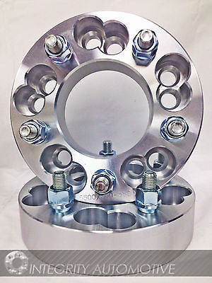 5X4.5 OR 5X4.75 TO 5X150 WHEEL ADAPTERS 1.25 INCH THICK 14X1.5 STUDS BILLET WHEEL SPACERS - Wheel Adapters USA - 1