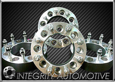 4 Wheel Spacers Adapters 8X6.5 | 1.5" Inch, 8 Lug (8X165) 14X1.5 Chevy Dodge Ram - Wheel Adapters USA