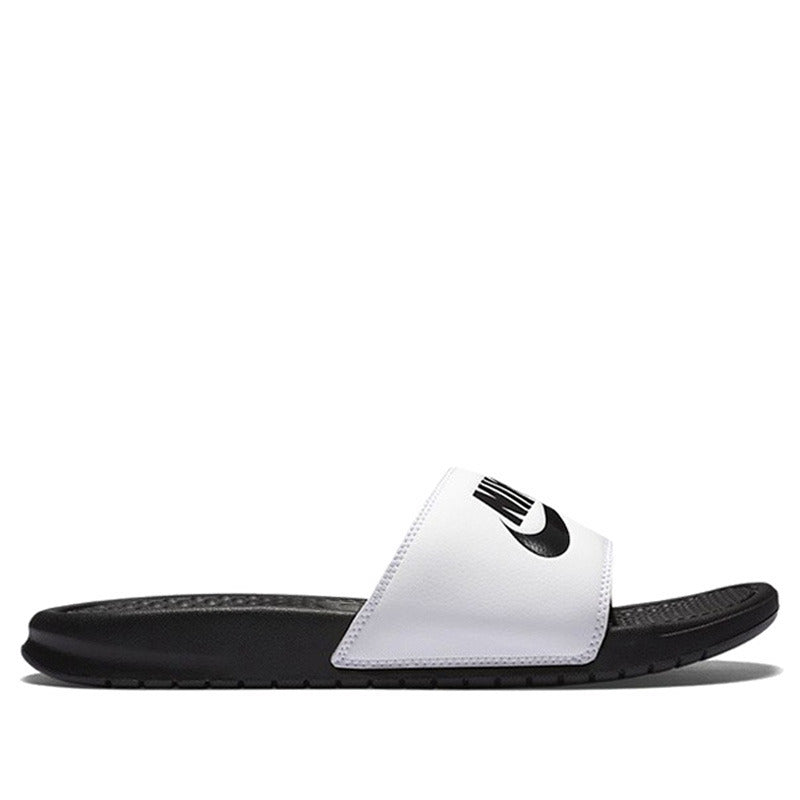 Nike Benassi JDI slides white/black-black – Shoes