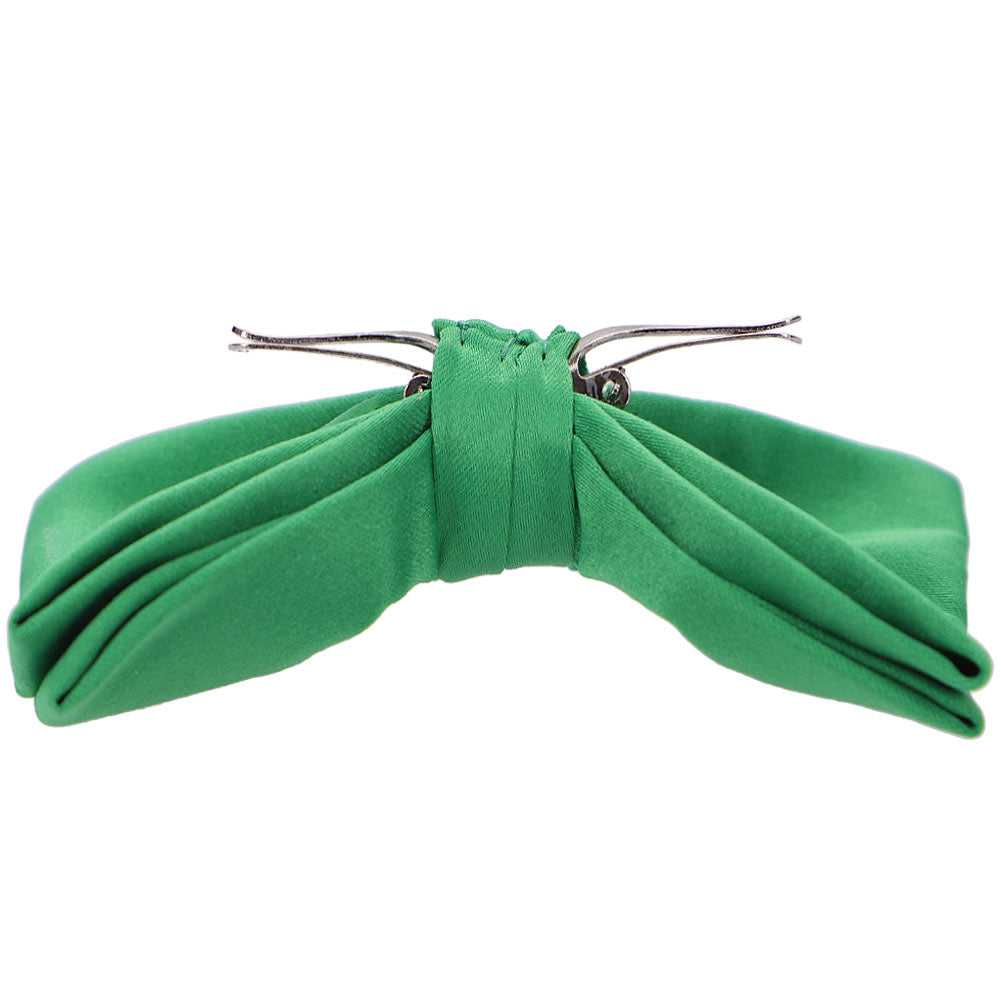 Emerald Green Clip On Bow Ties Shop At Tiemart Tiemart Inc 6625