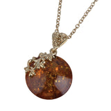 Fiore Baltic Amber Pendant
