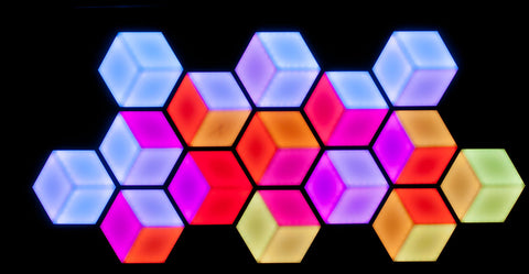 ADJ 3D Vision LED Hexagon Panel FX