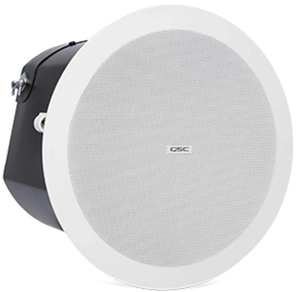 QSC AD-C6T-WH 6-Inch Two-way Ceiling Speaker White | PSSL ProSound