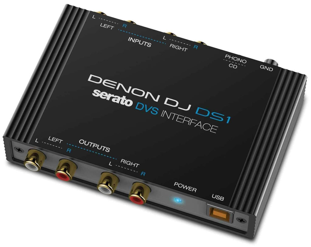 Denon DJ DS1 Serato 4-channel USB Audio Interface for Serato DJ