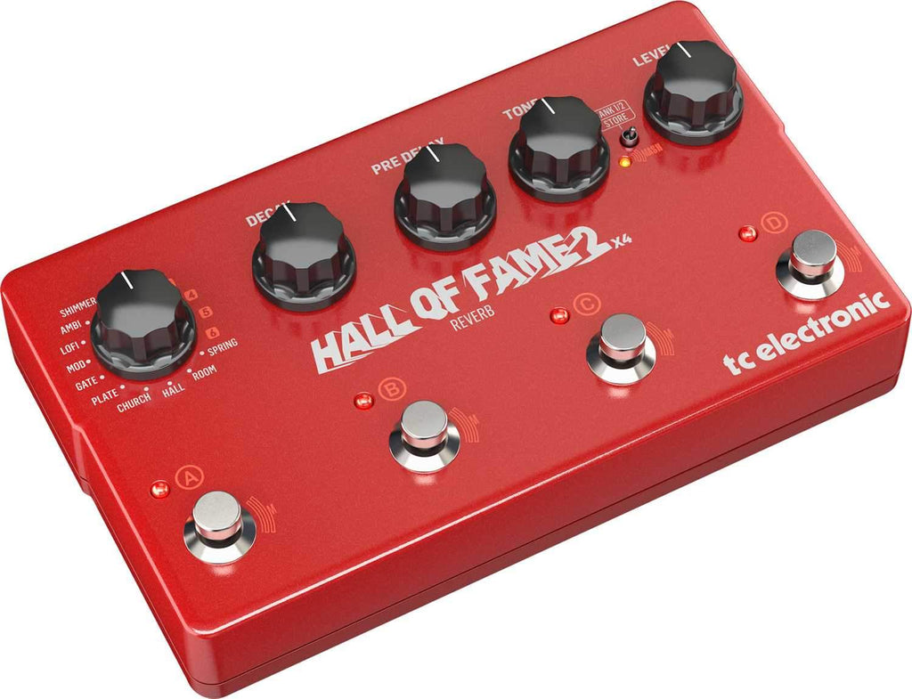 TC Electronic Hall of Fame 2x4 Reverb Pedal | PSSL ProSound and