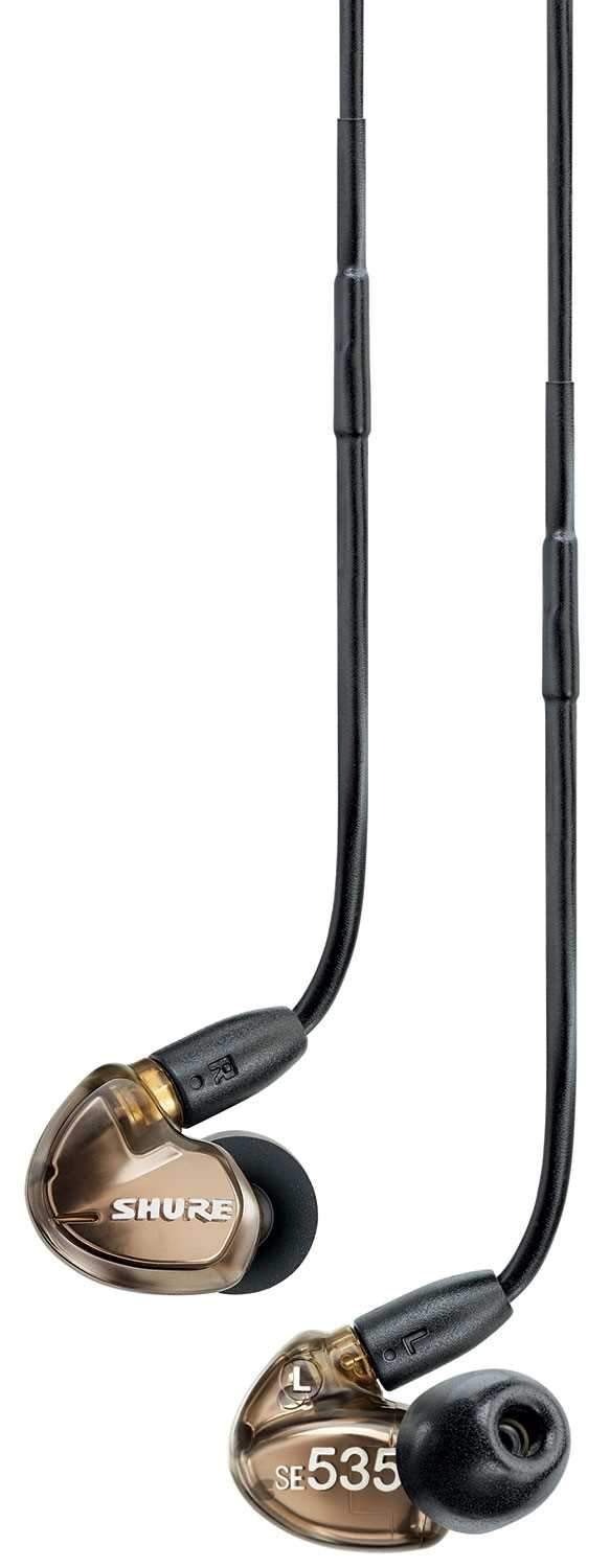 Shure SE535-V Metallic Bronze Triple Driver Earphones | PSSL