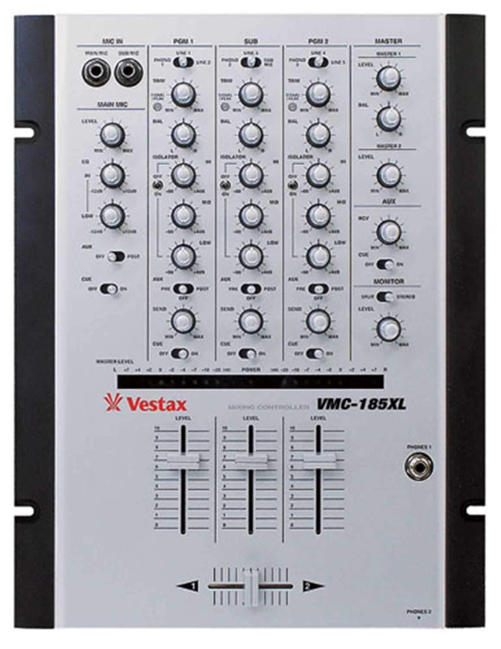 VESTAX DJミキサー VMC-185XL WHT | www.hotorgetkvarterskrog.com