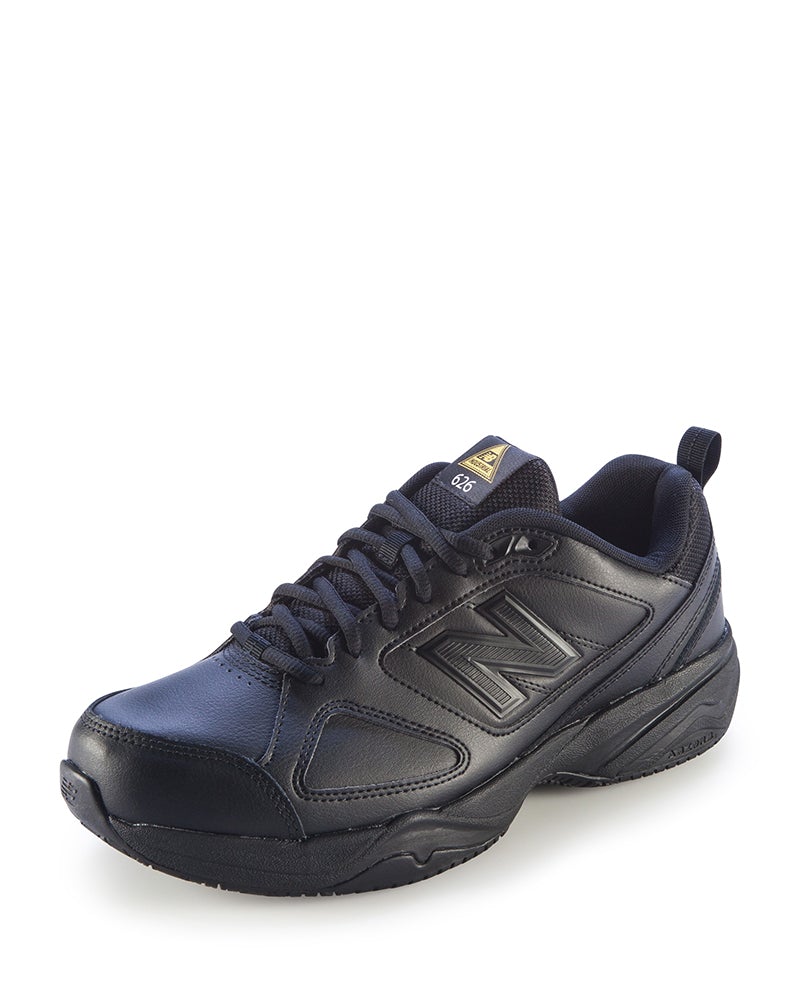 new balance black non slip shoes