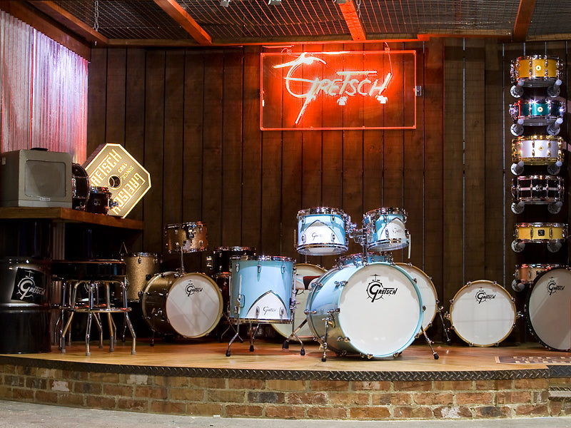 Gretsch Motor City Blue Renown 57 Drum Kit