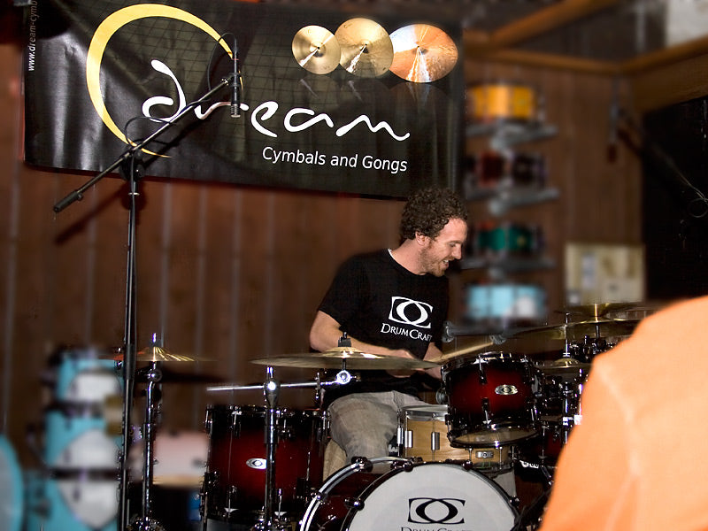 Scott Pellegrom Drum Clinic with Dream Cymbals and DrumCraft drum kit