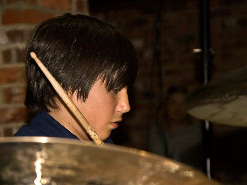 Gavin Harrison drum clinic with Charlie Vasiliou at Drumshop UK