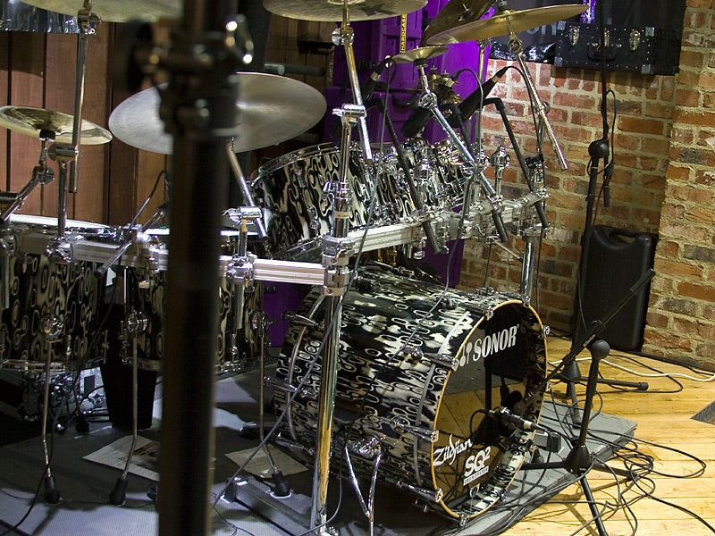 Gavin Harrison Sonor drum kit at Drum Shop UK
