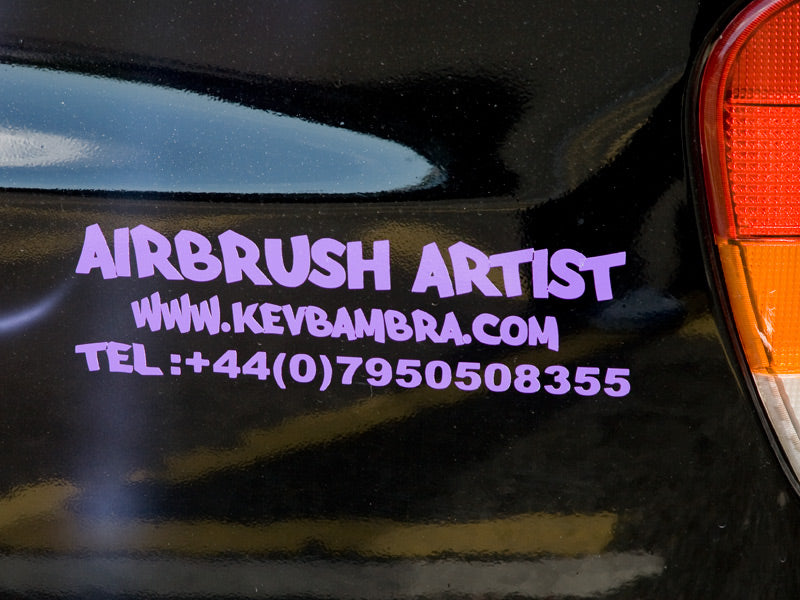 Kev Bambra Airbrush Artist at Drumshop UK