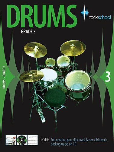 Rock School Grade 3 drumming book