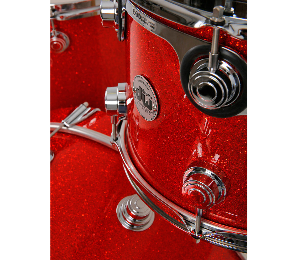 DW Tangerine Drum Kit