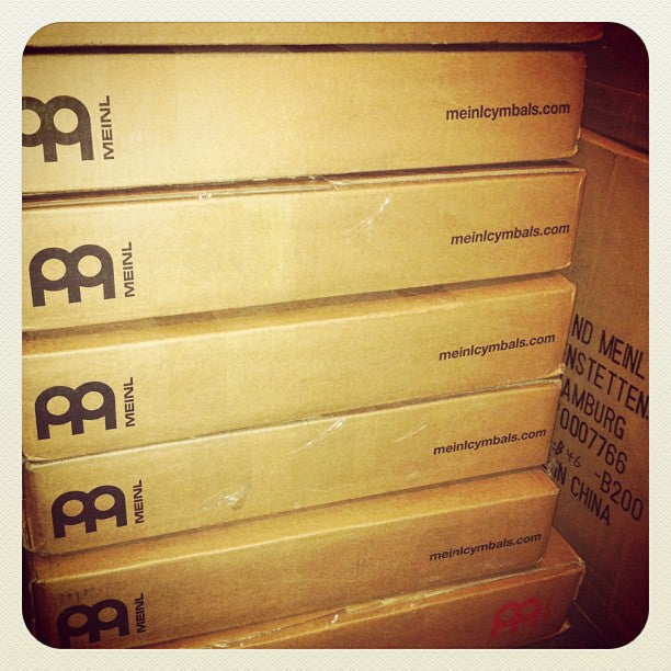 Meinl cymbals delivery!