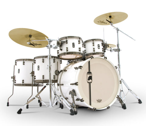 Mapex New Black Panther White Widow Drum Kit