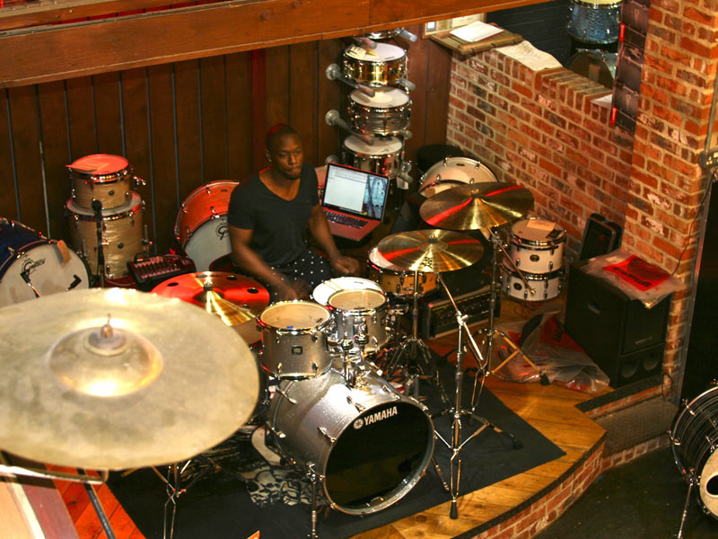 chris johnson at the drumshop