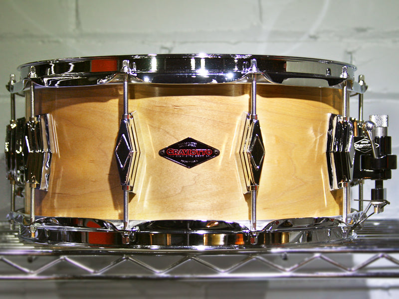 Craviotto snare drum Diamond cast series at drumshop UK