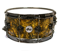 DW Gold Abalone Snare Drum