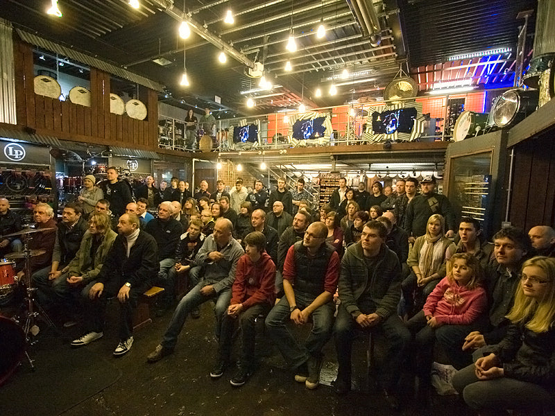 Craig Blundell Clinic Audience Drum Shop UK