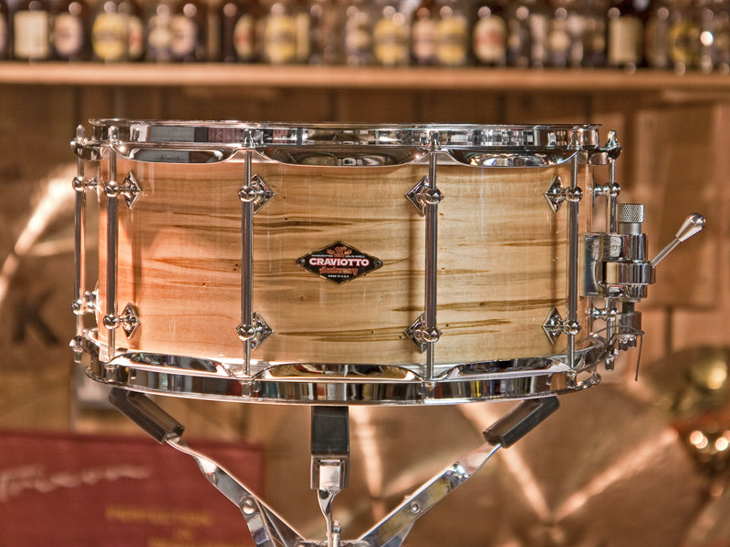 Craviotto snare drums at Drum Shop UK