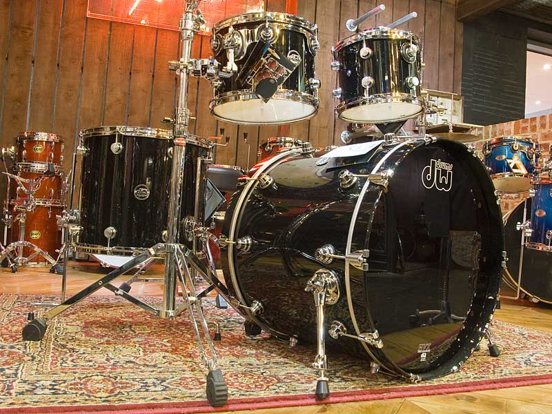 Drum Workshop Performance Black Mirra Drum Kit