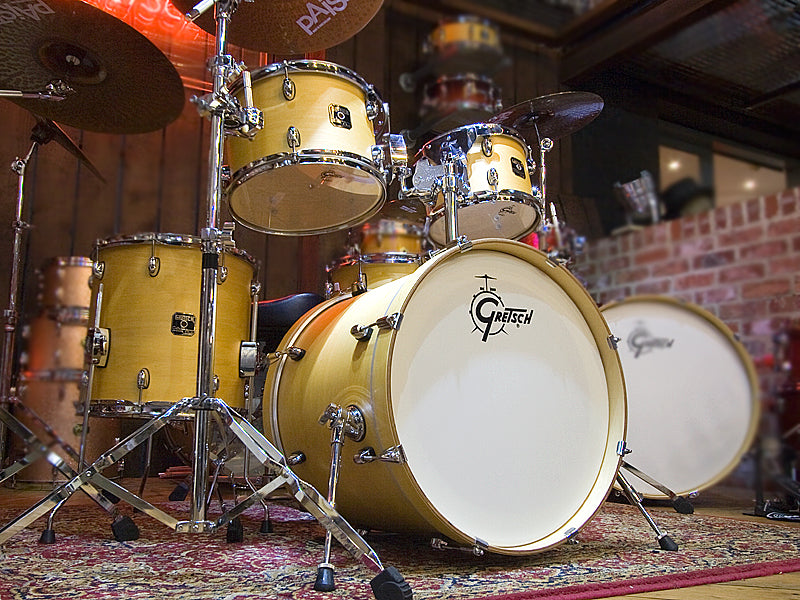 Gretsch Catalina Club Satin Natural at the drumshop