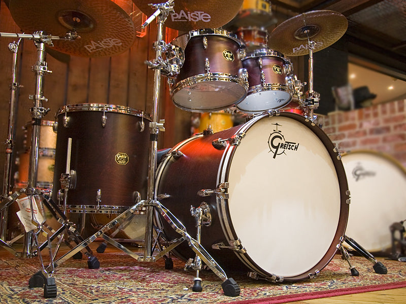 Gretsch USA Custom Walnut Satin at the drumshop 