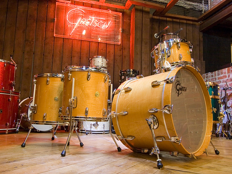 Gretsch 125th Anniversary Drum Kit in Natural Finish at Drum Shop UK