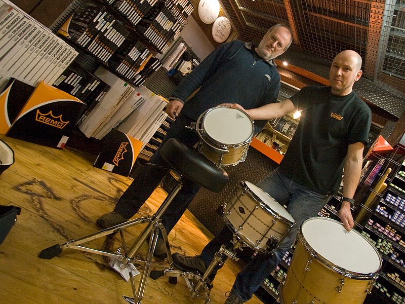 Remo Tuning Drum Day At Drum Shop UK With Jeff Davenport