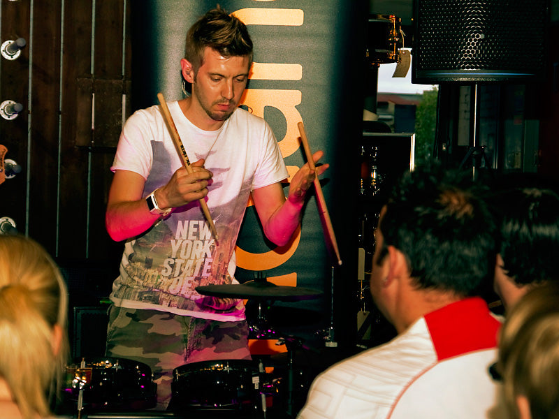 Geoff Fry Roland Hybrid Tour Drumshop UK